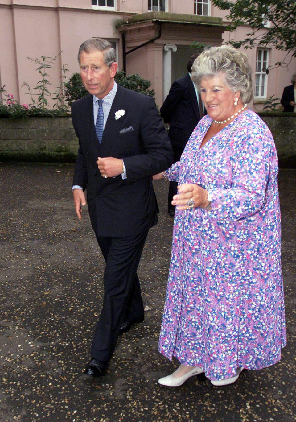 The Prince of Wales with Lady Mary Colman