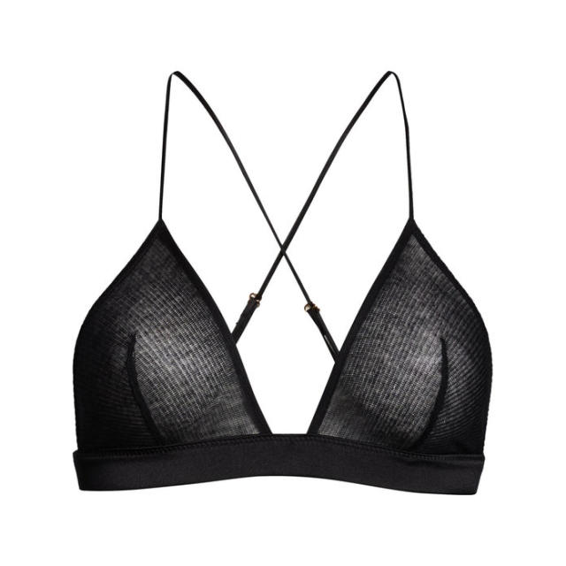 Baserange Triangle jersey-cotton Bra - Farfetch