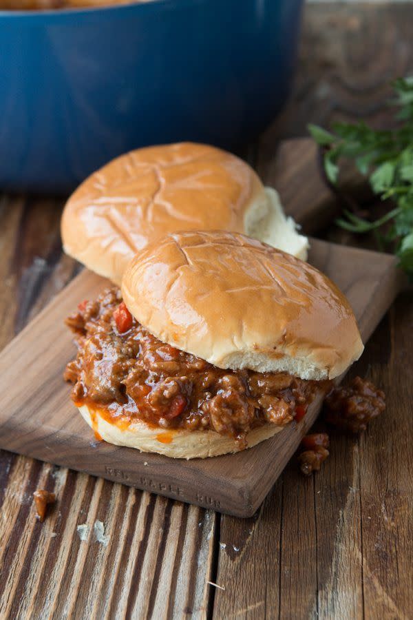 Best-ever Sloppy Joes