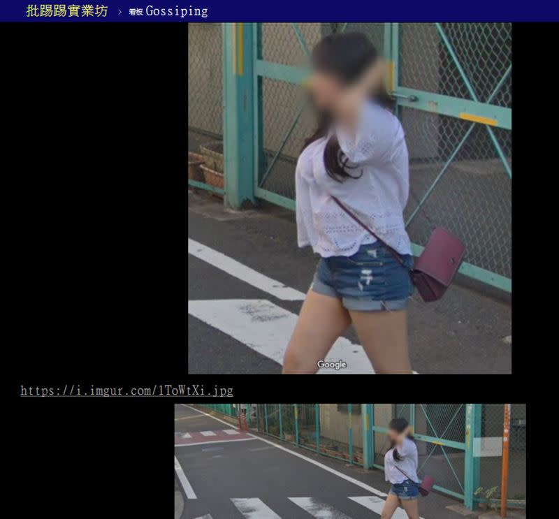 白衣女子穠纖合度的好身材在PTT上掀起熱烈回響。（圖／翻攝自PTT）