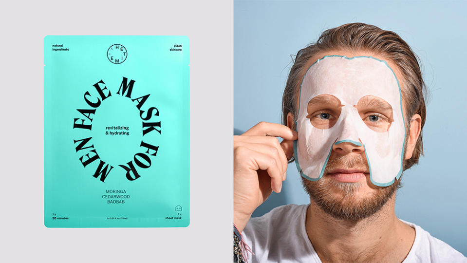 HeTime, a new line of face masks designed for men