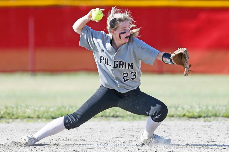 Gillian Brown, Pilgrim softball