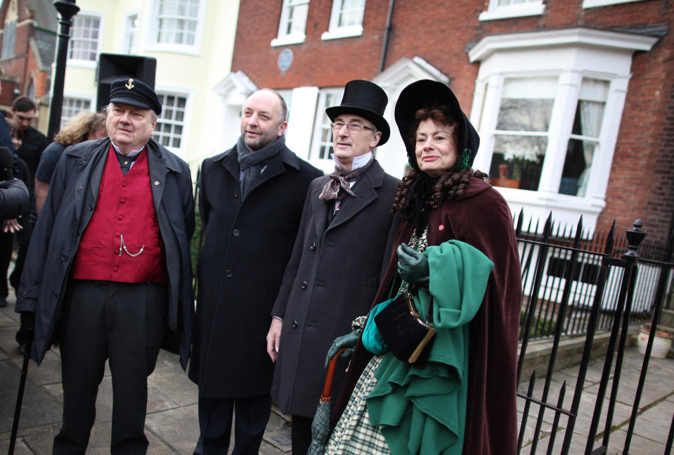 The 200th Anniversary Of The Birth Of Charles Dickens Is Celebrated Throughout The UK