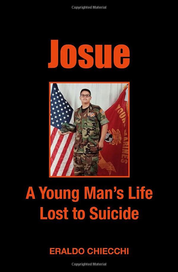 The new book from El Paso native Eraldo "Dino" Chiecchi tells the tragic story of Josue Legarda, an El Paso teen who jumped to his death in 2017.