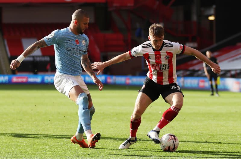 Premier League - Sheffield United v Manchester City