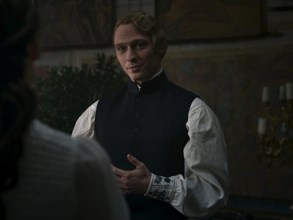 Will Tudor as Baranthese Damodred in the wheel of time season two episode six