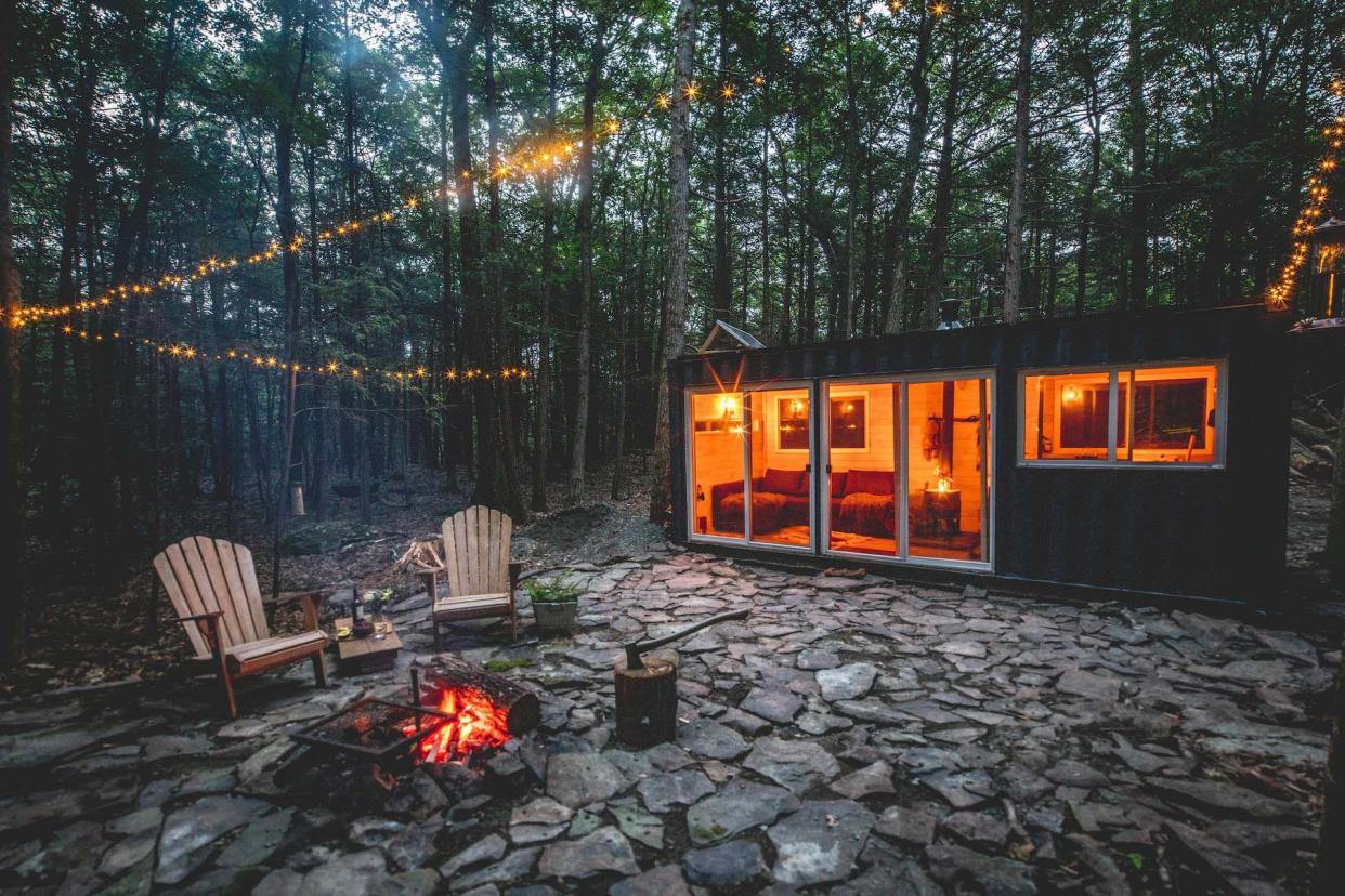 Container Cabin In The Catskills interior