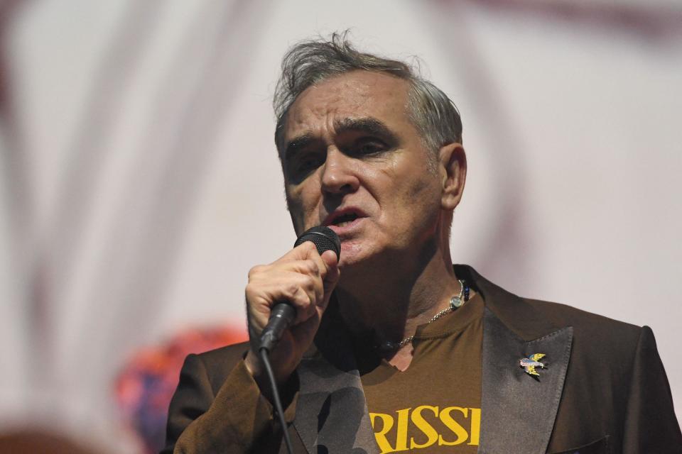 Paris, France. 08th Mar, 2023. Morrissey performs live at Salle Pleyel concert hall on March 8, 2026 in Paris, France. Photo by Lionel Urman/ABACAPRESS.COM Credit: Abaca Press/Alamy Live News