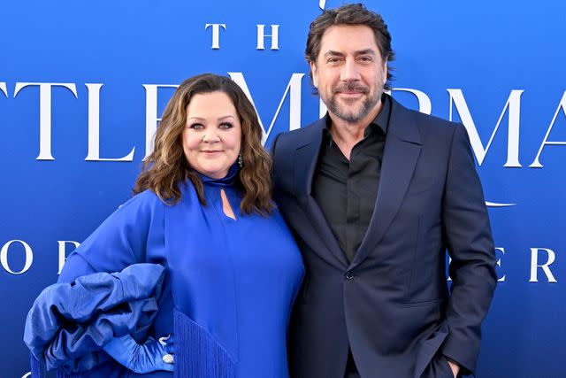 <p>Axelle/Bauer-Griffin/FilmMagic</p> Melissa McCarthy and Javier Bardem
