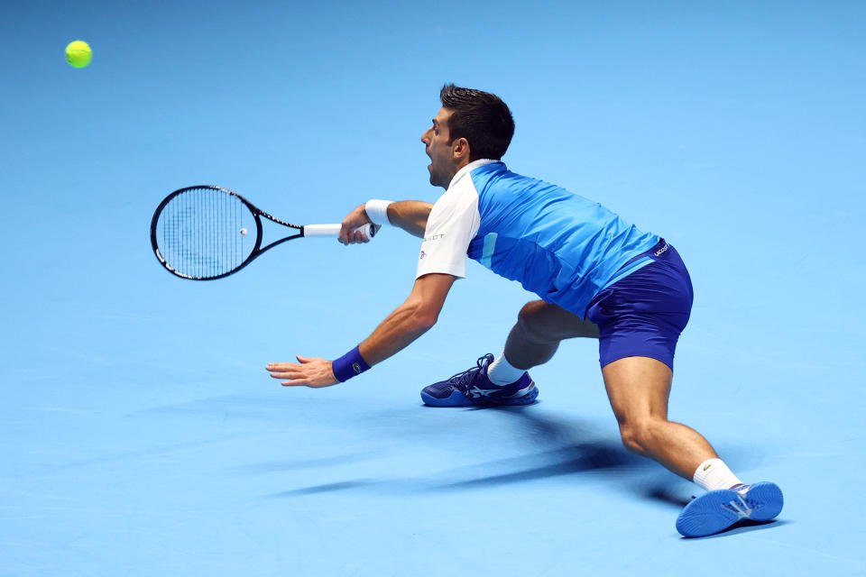 網球球王Novak Djokovic。(Photo by Julian Finney/Getty Images)