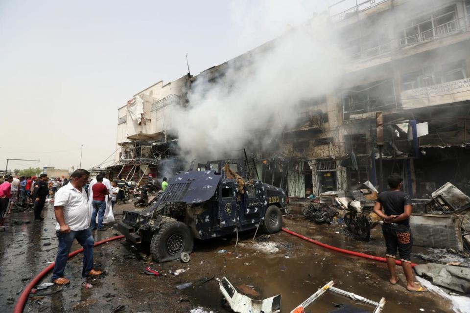 ISIS claims responsibility for deadly suicide bombings in Baghdad