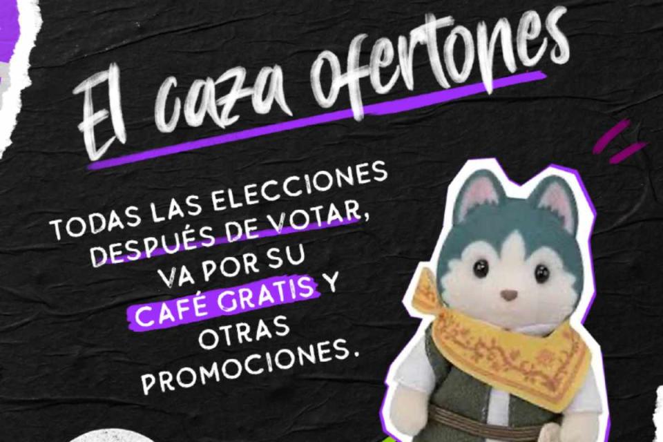 Ofertas en restaurantes, cafés y cines por votar. Te contamos dónde aplica. Foto: Facebook MeVeo