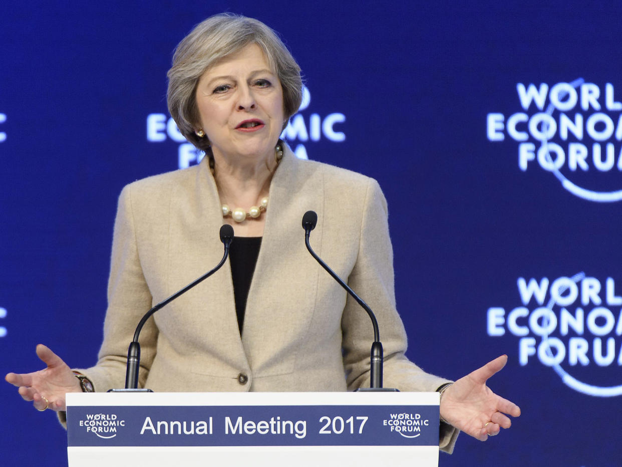 Theresa May has vowed to crack down on immigration despite Leave campaign promises to help non-EU workers: EPA