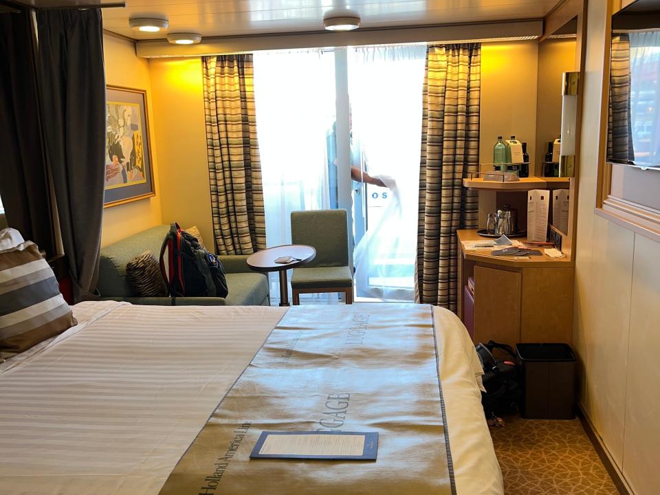 Holland America cruise room