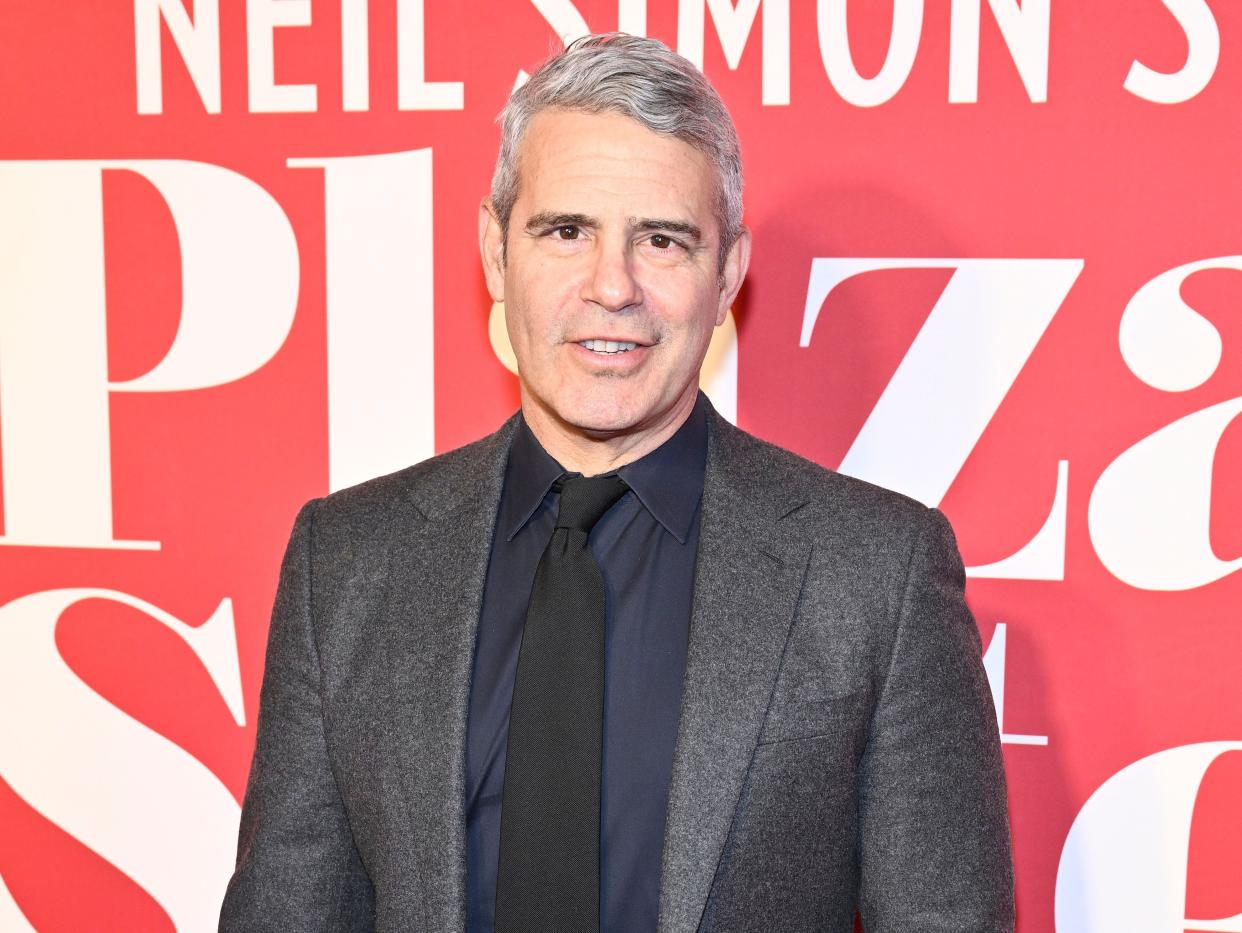 Andy Cohen attends "Plaza Suite" Opening Night on March 28, 2022.