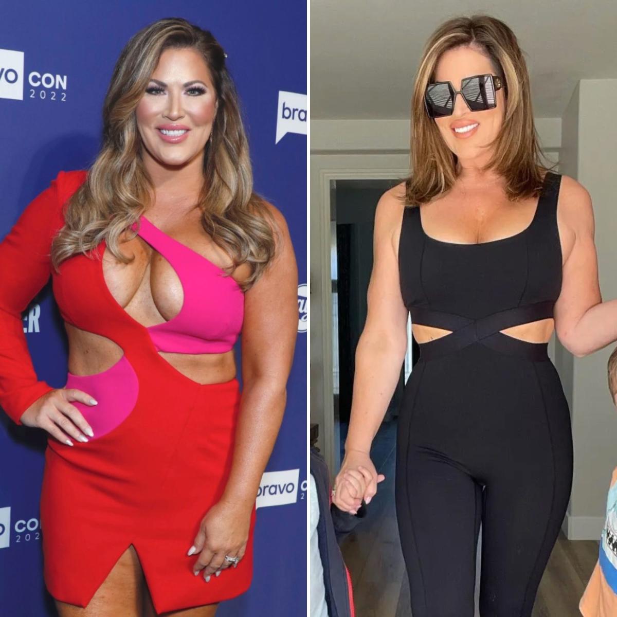 RHOC Emily Simpsons Dramatic Weight Loss See Transformation, Quotes About Ozempic, Lipo
