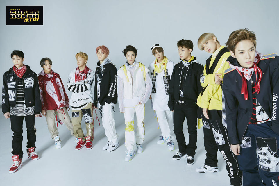 韓國人氣偶像男團NCT 127推出首張日文專輯「Awaken」。 圖／avex 提供