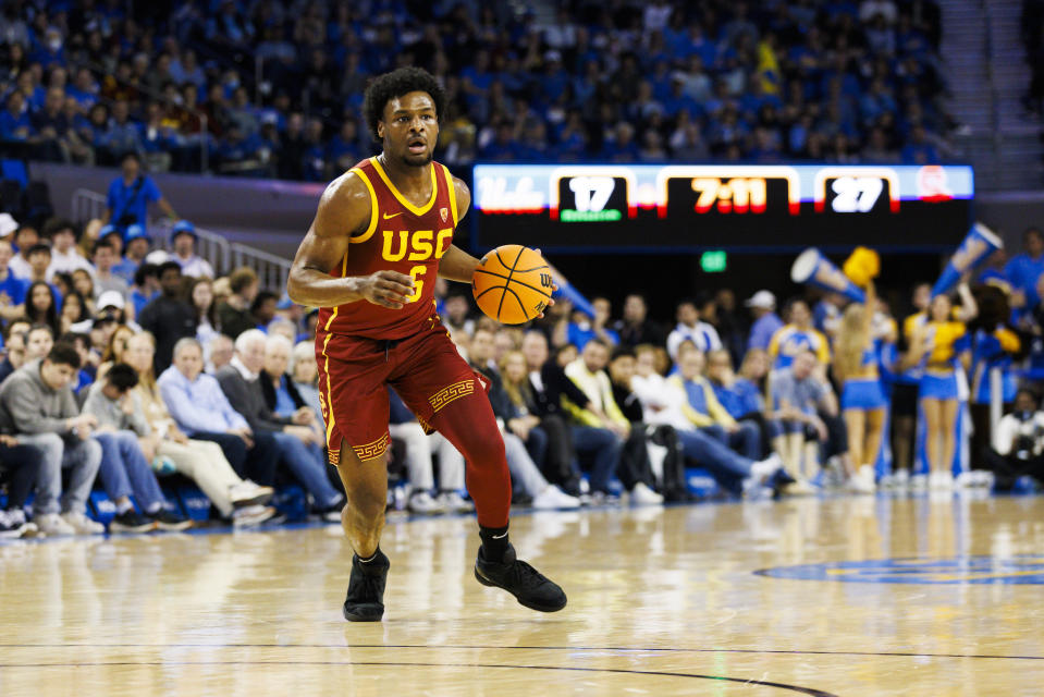 Bronny James is wrapping up his first season at USC, which was cut short after he experienced cardiac arrest during a workout last summer