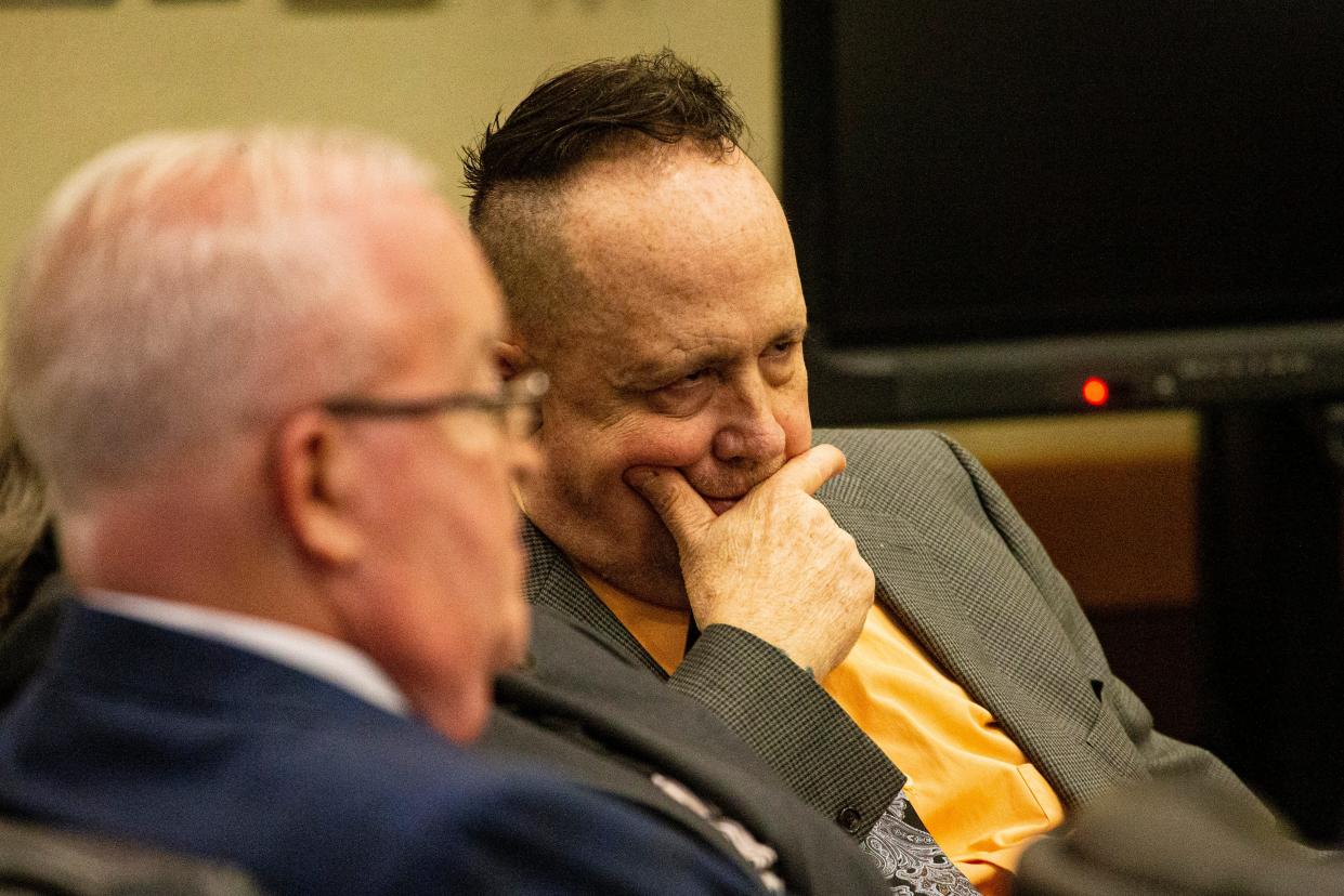 Joseph Zieler sits in the courtroom during the penalty phase of his trial on Wednesday, May 24, 2023. Zieler was convicted last week in the murders of Robin Cornell, 11, and Lisa Story. The jury decided Wednesday to recommend the death penalty for Zieler.