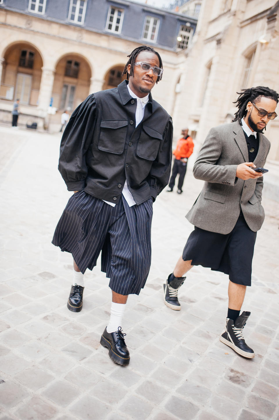 Street style at Paris Fashion Week Men’s Spring 2025