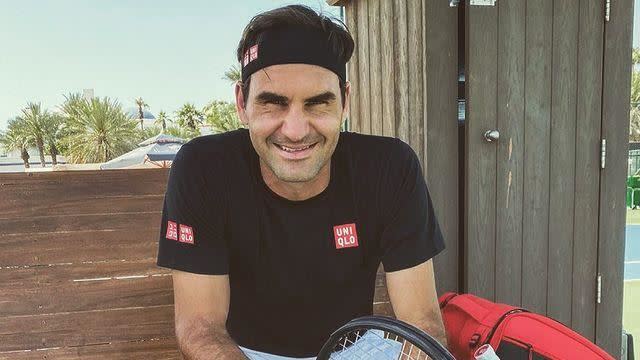 「瑞士特快車」費德勒（Roger Federer）。（圖／翻攝自費德勒IG）