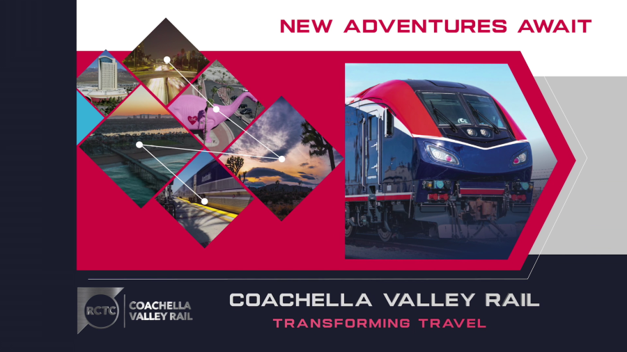Train from LA to Coachella Valley 