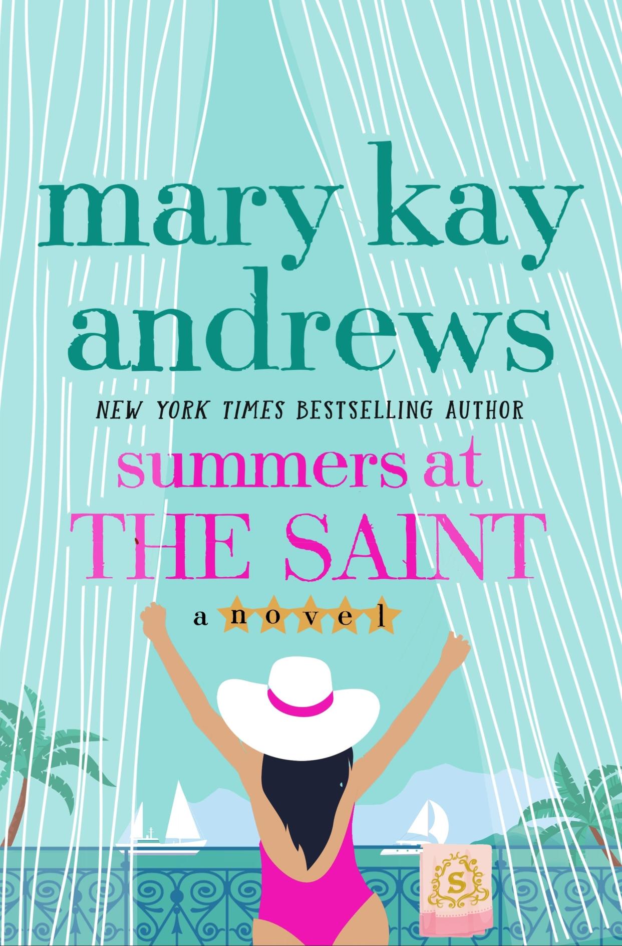 "Summers at the Saint" by Mary Kay Andrews, who will visit Midtown Reader on Monday, May 13, 2024.