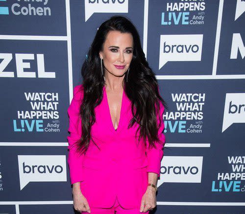 Kyle Richards Debuts New Lighter Hair Color, Blonde Highlights on WWHL