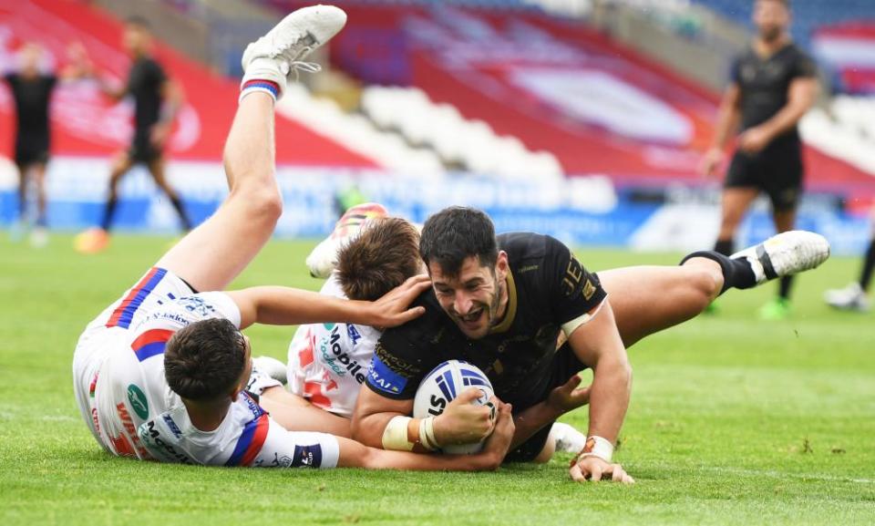 <span>Photograph: George Wood/Getty Images</span>