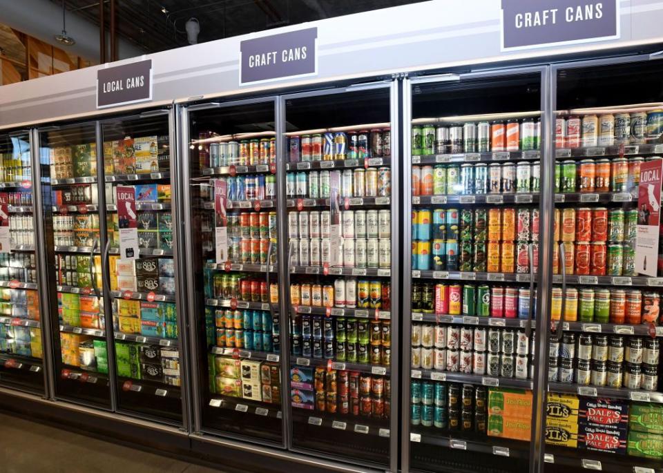 32) Visit the beer aisle for local and rare finds.