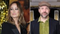 Olivia Wilde and Jason Sudeikis Sued by Their Former Nanny: Everything to Know green shirt