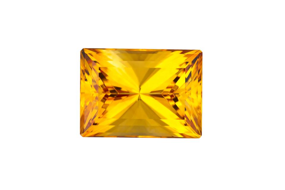 Citrine is on of two birthstones for the month of November. Citrine is a type of transparent yellow to brownish orange quartz. It is seen as a "success stone" and is associated with prosperity. 