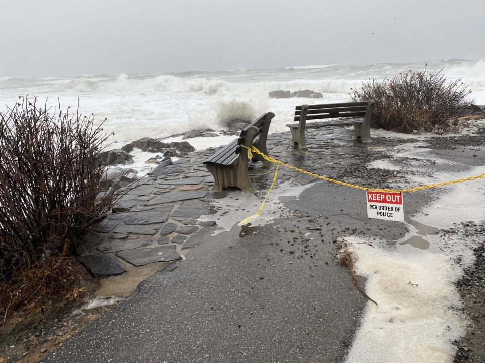 Marginal Way in Ogunquit, Maine, is closed until further notice, as a result of the two storms that damaged the beloved path in January 2024.