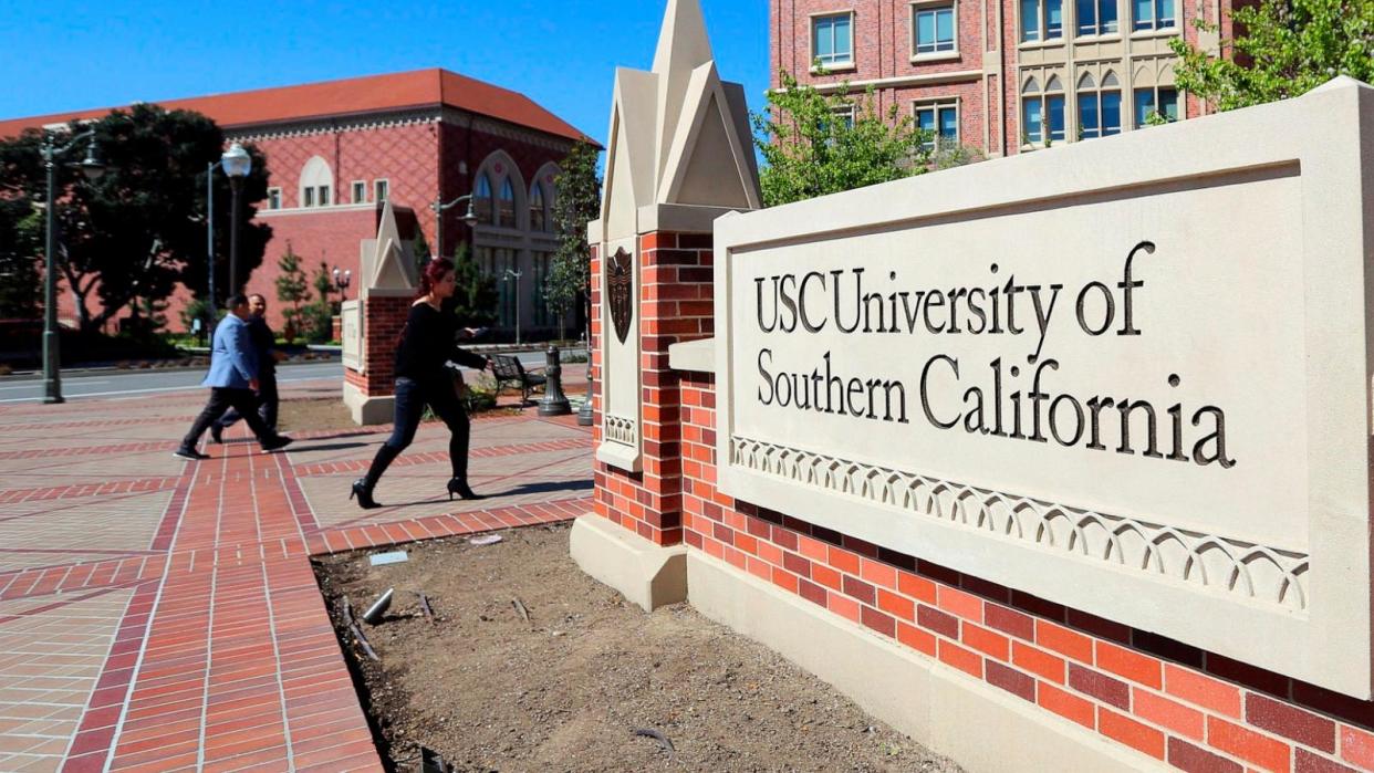 PHOTO: In this March 12, 2019, file photo, the University of Southern California is shown in Los Angeles.  (Reed Saxon/AP, FILE)