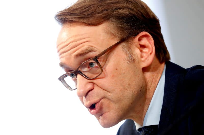 FILE PHOTO: German Bundesbank President Jens Weidmann presents the annual 2018 report in Frankfurt