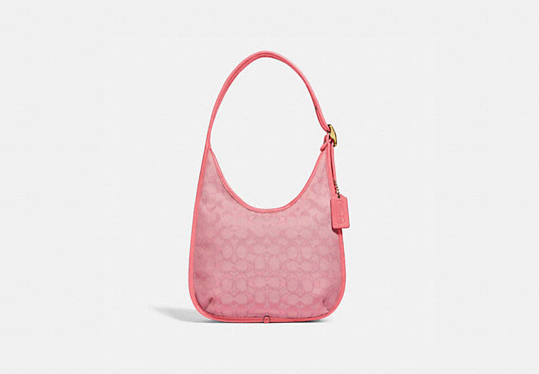 Ergo Shoulder Bag In Signature Jacquard. Image via Coach.