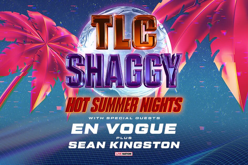 TLC and Shaggy Are Teaming Up for the Ultimate Y2K Summer Tour with En