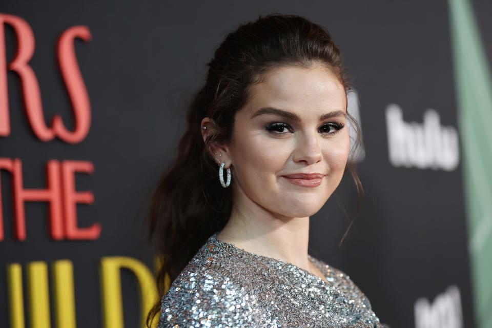 Selena Gomez walks the red carpet during the Los Angeles premiere of "Only Murders in the Building" Season 2 last month.