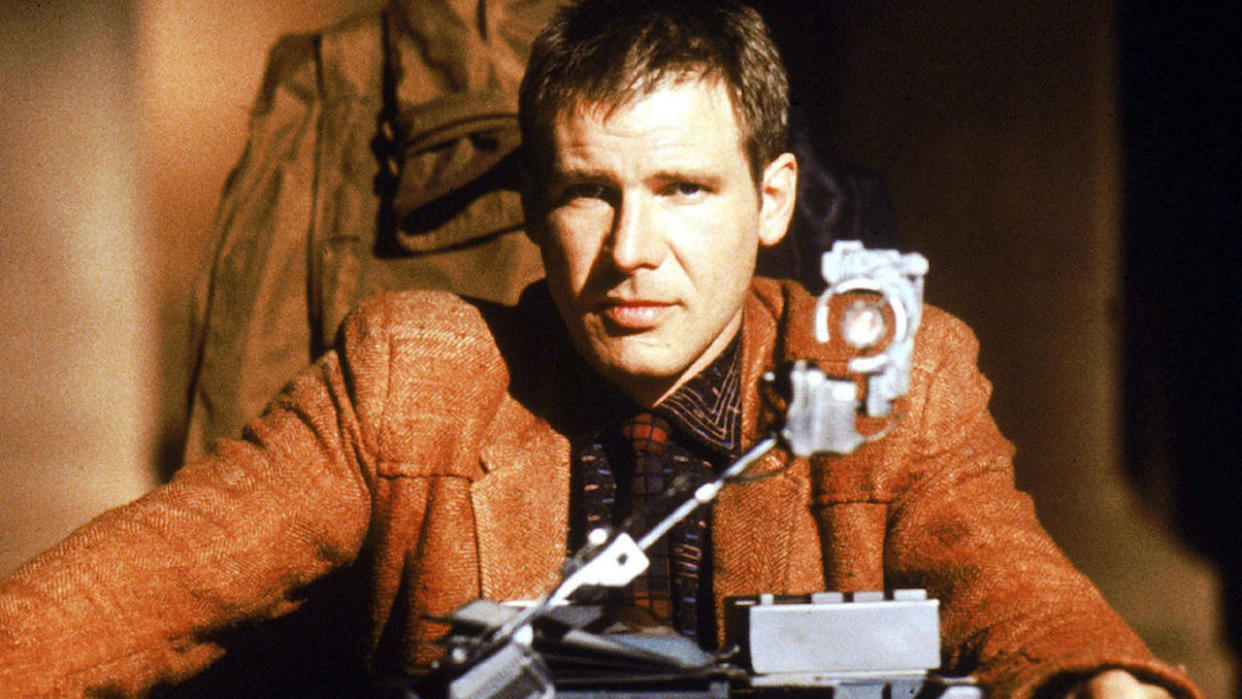  Harrison Ford as Rick Deckard in Blade Runner. 
