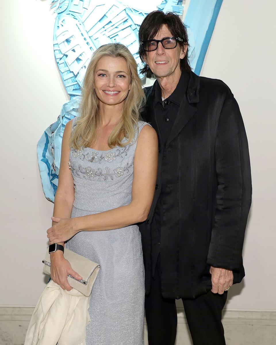 Paulina Porzikova and Ric Ocasek