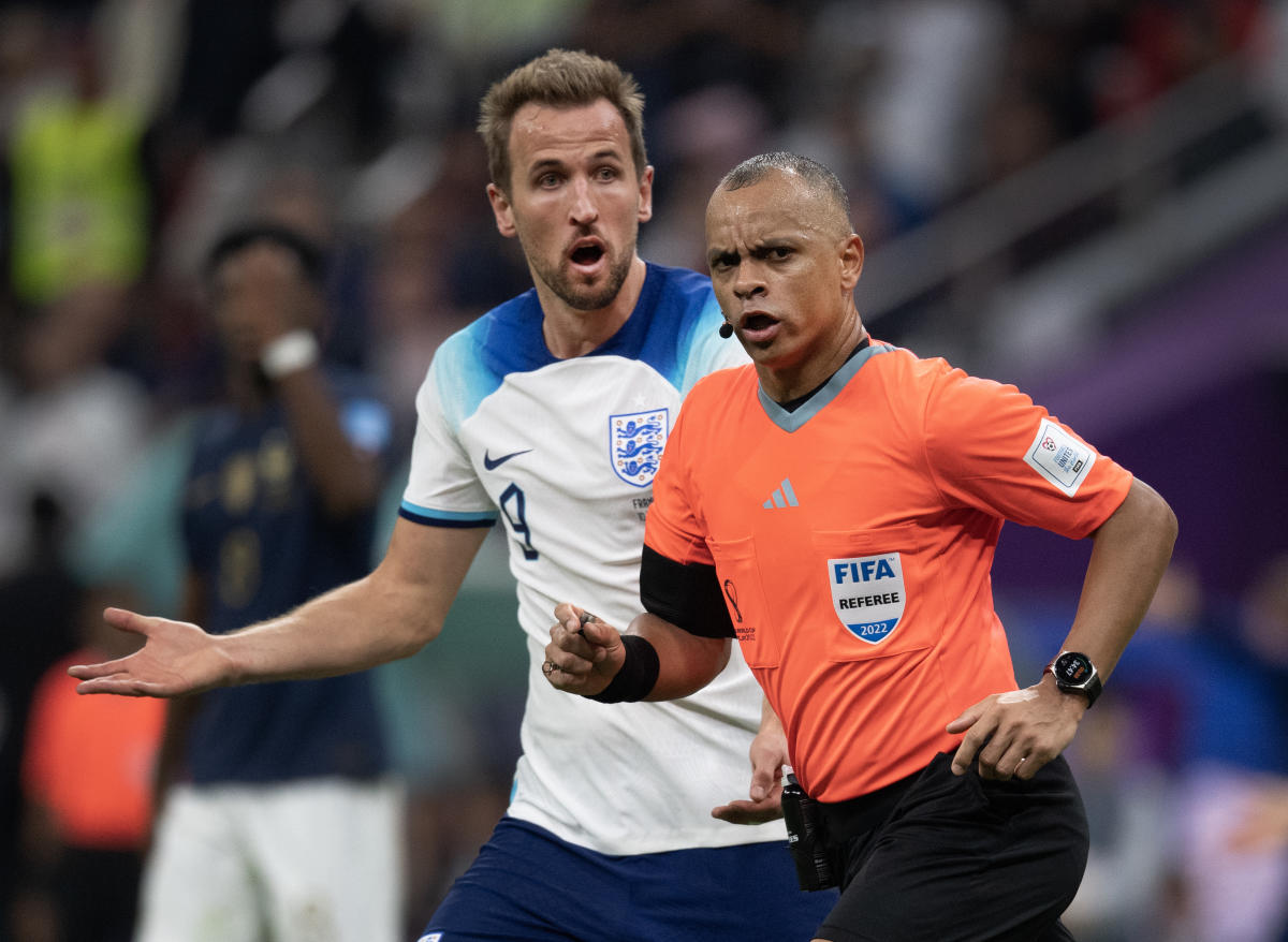 England V France Referee Criticised By Fans