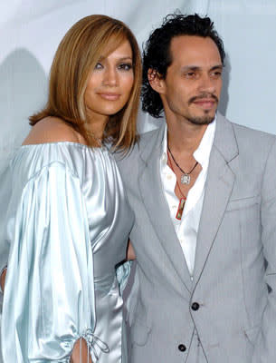 Jennifer Lopez and Marc Anthony at the Westwood premiere of New Line Cinema's Monster-In-Law