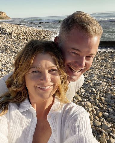 <p>Ellen Pompeo/Instagram</p> Ellen Pompeo and Eric Dane