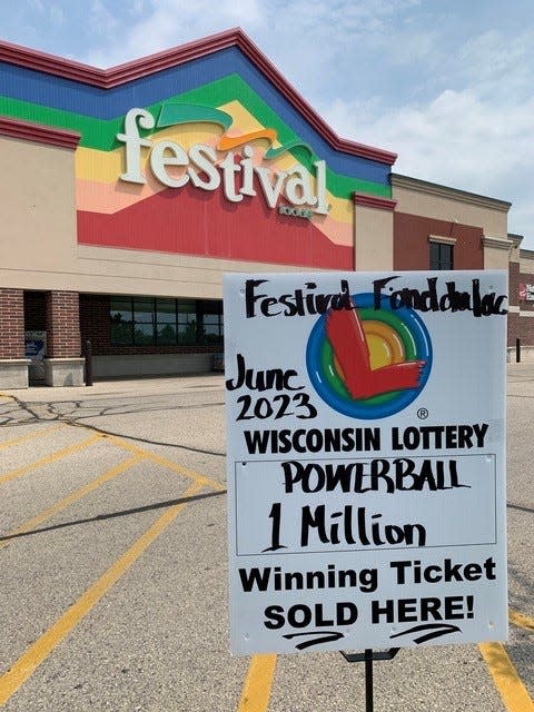 Festival Foods in Fond du Lac sold the $1 million Powerball winning ticket for the June 5 drawing. Previously, the store had sold a $1 million scratch ticket in 2020.