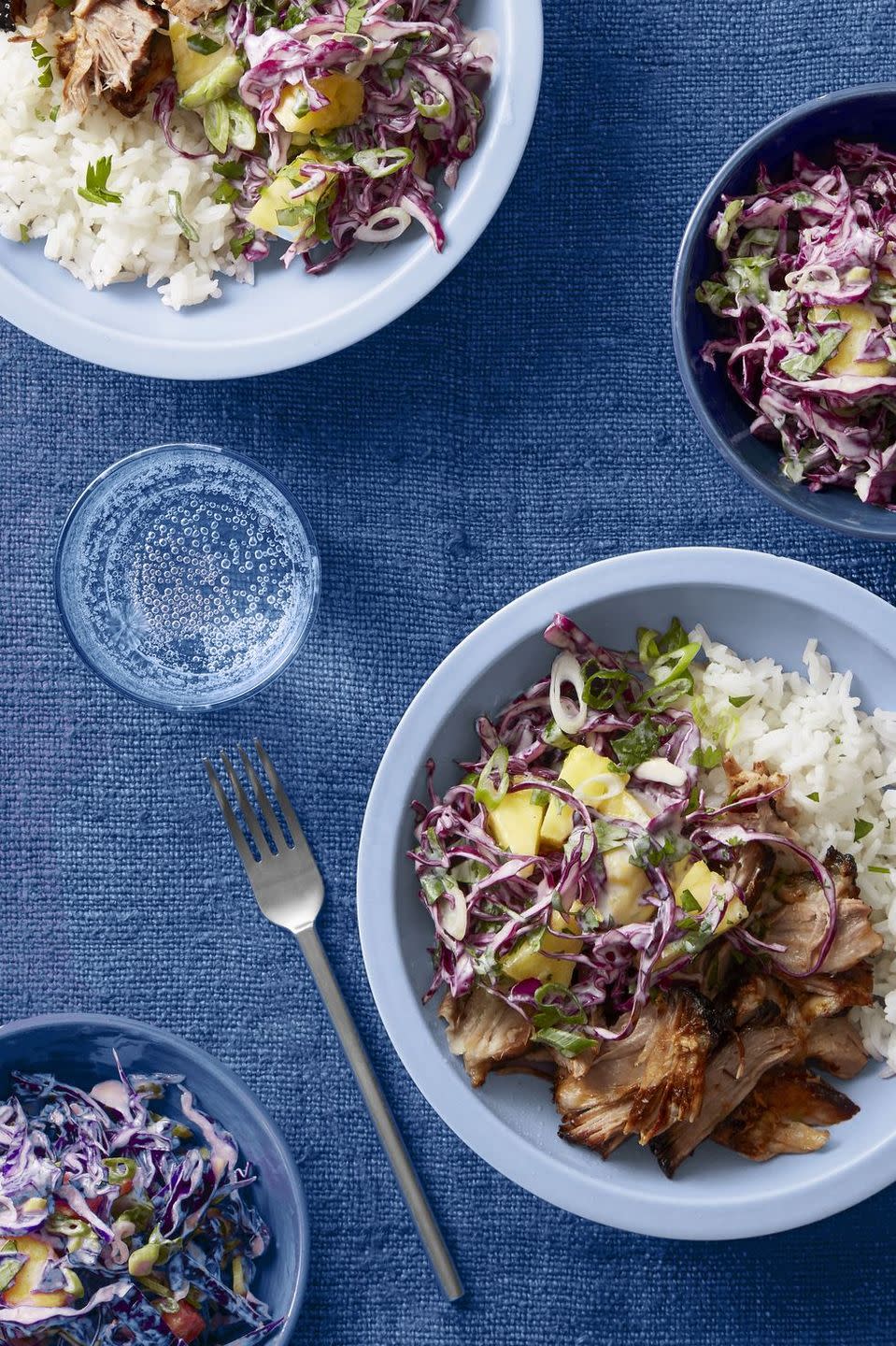 Honey-Lime Pork with Pineapple Slaw