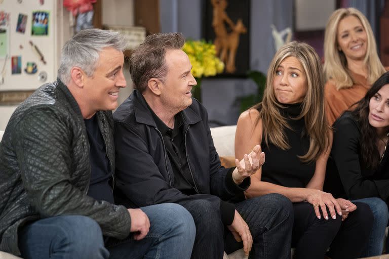 El reencuentro de los actores de Friends cumple con el deseo de sus millones de fans en buena parte del mundo