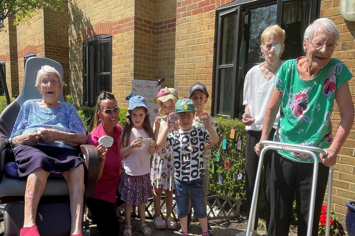 Kindness Garden' initiative by Chatteris care home taps into the power of community <i>(Image: Submitted)</i>