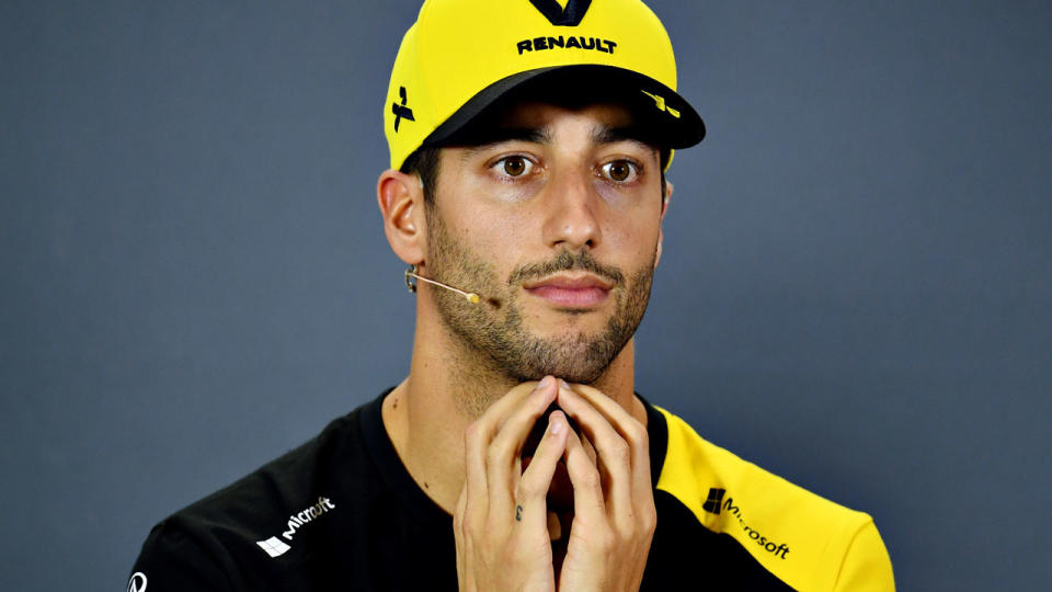 Daniel Ricciardo's rich Renault contract is at the centre of the $18m lawsuit. Pic: Getty