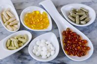 <p>Take some vitamin supplements to support your body while it's recovering rom the biggest night of the year.</p>