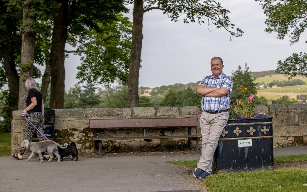 Michael Rhodes in Menston Park - Charlotte Graham